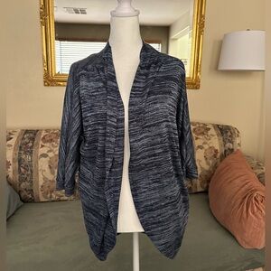 Cotton On Navy Open-Front Cardigan